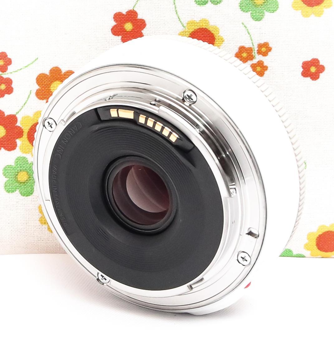 キャノン Canon EF 40mm F2.8 STM☆希少ホワイト☆