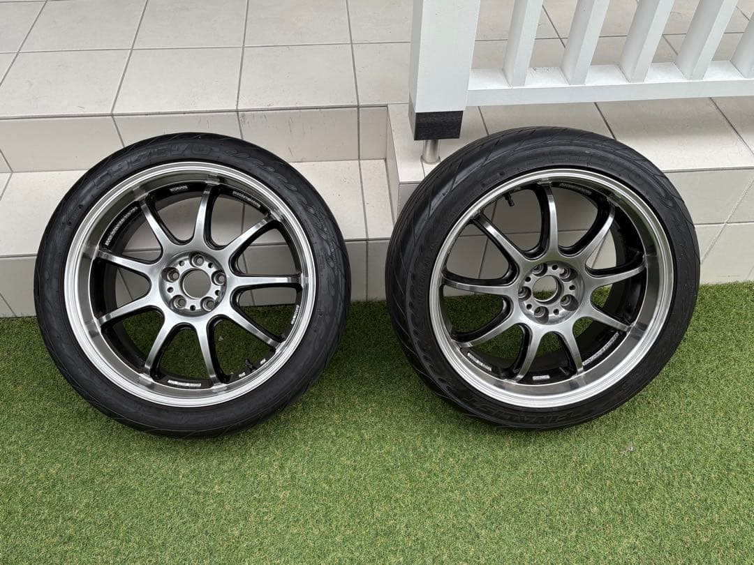 WORK EMOTION D9R 18インチ 2本セット PCD100 5穴