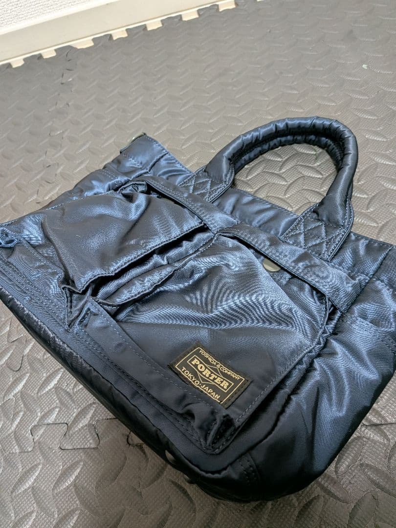 吉田カバン PORTER TANKERカバン　アイアンブルー