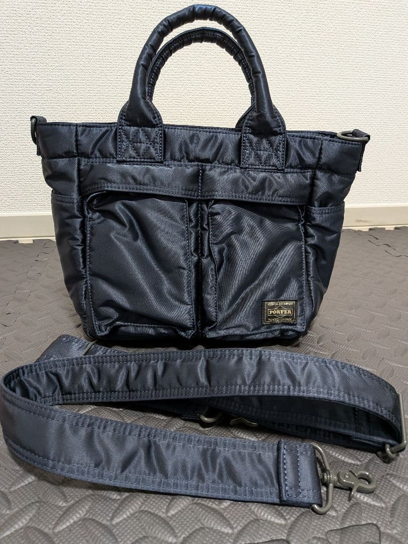 吉田カバン PORTER TANKERカバン　アイアンブルー