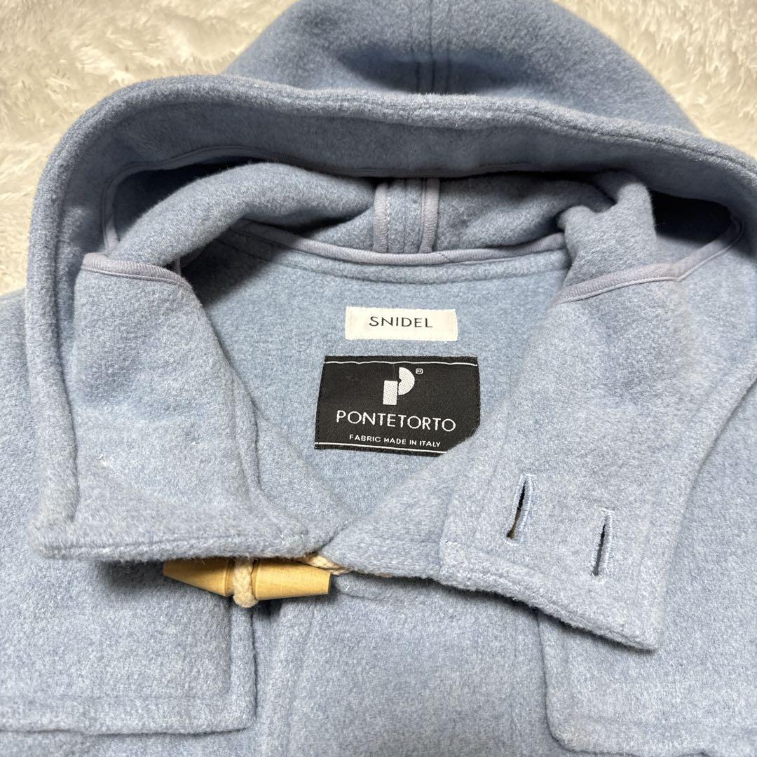snidel スナイデル　PONTETORTO ライトブルー ダッフルコート 0