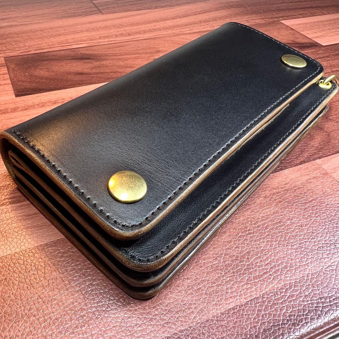 【トラッカーウォレット ロング】 3層 ホースバット universal