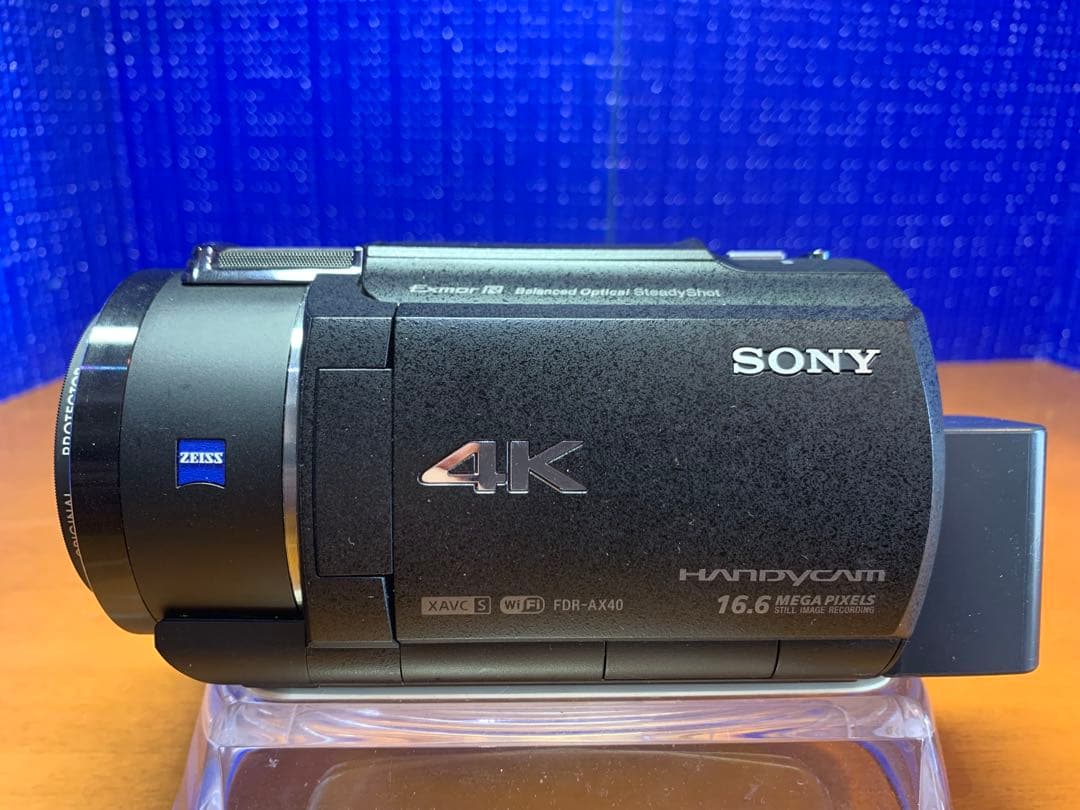 【美品】SONY FDR-AX40 4K ハンディカム 本体