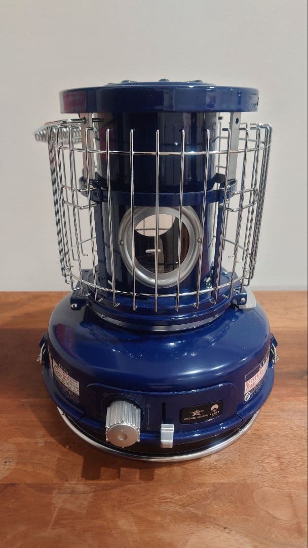 美品 アラジン×BEAMS ガスストーブ 限定 藍色♪