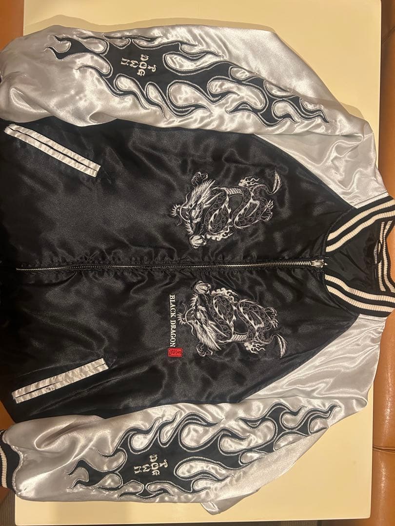 DOG TOWN ドッグタウン　黒龍　スカジャン　X-large