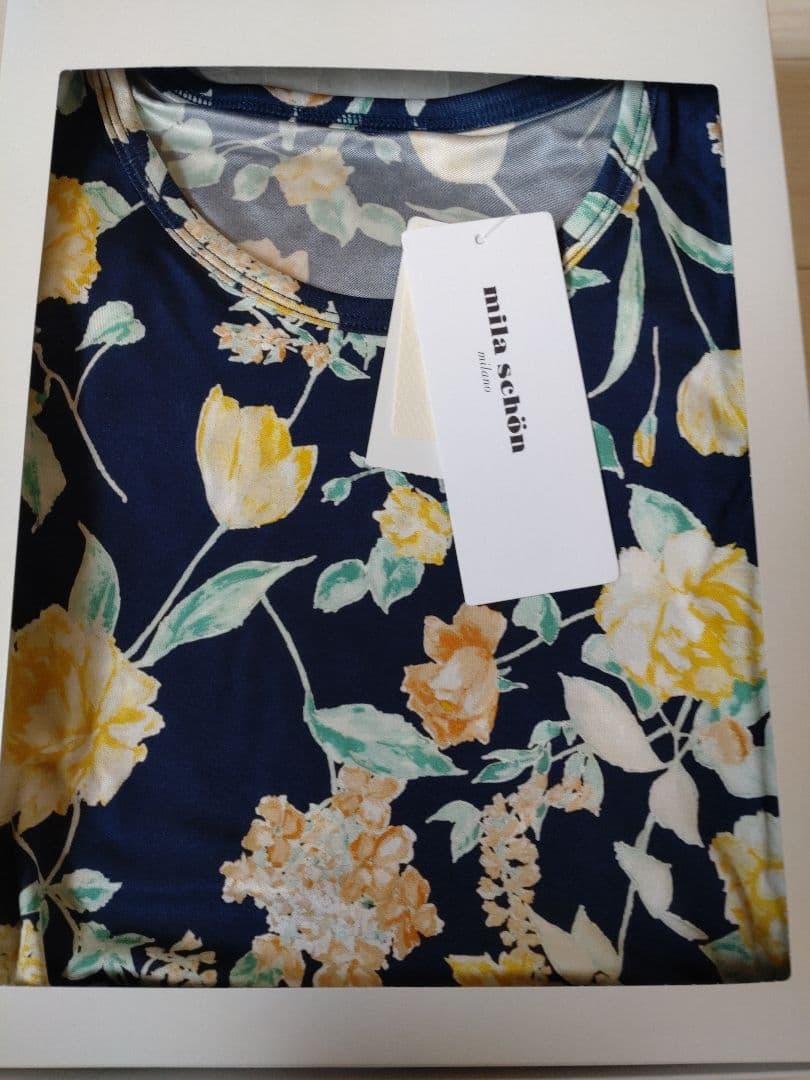 mila schon花柄長袖パジャマセット