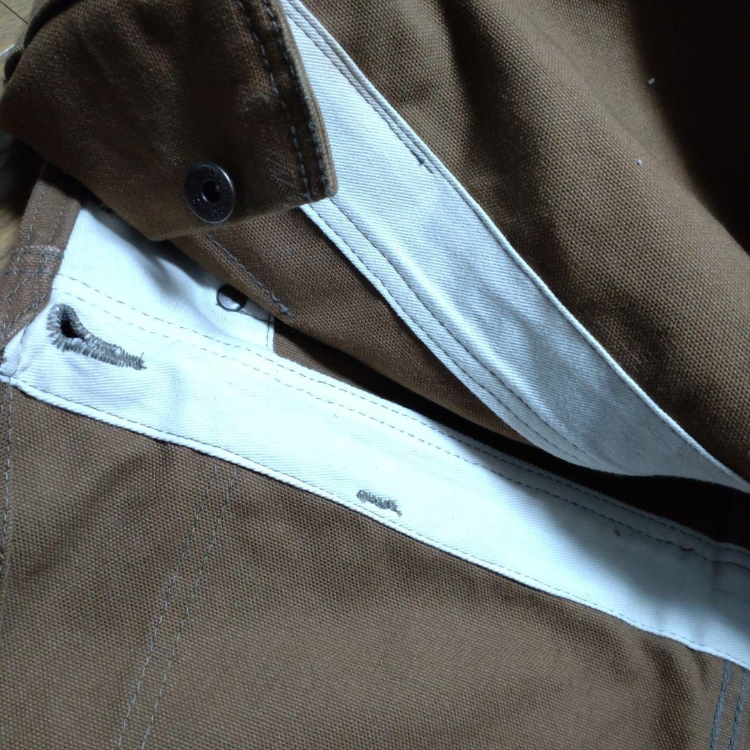 アイアンハート　brownダック　オーバーオール　サイズ38