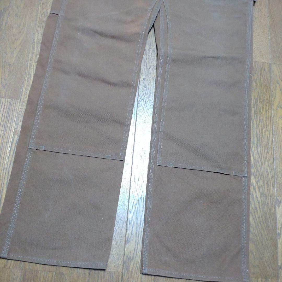 アイアンハート　brownダック　オーバーオール　サイズ38