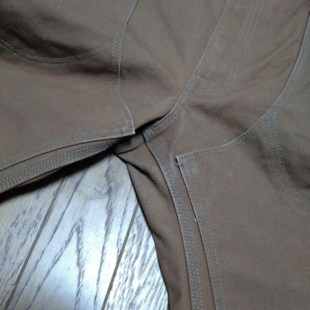 アイアンハート　brownダック　オーバーオール　サイズ38