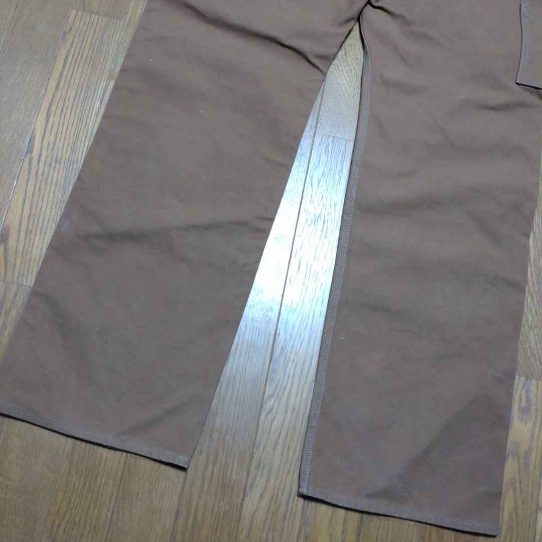 アイアンハート　brownダック　オーバーオール　サイズ38