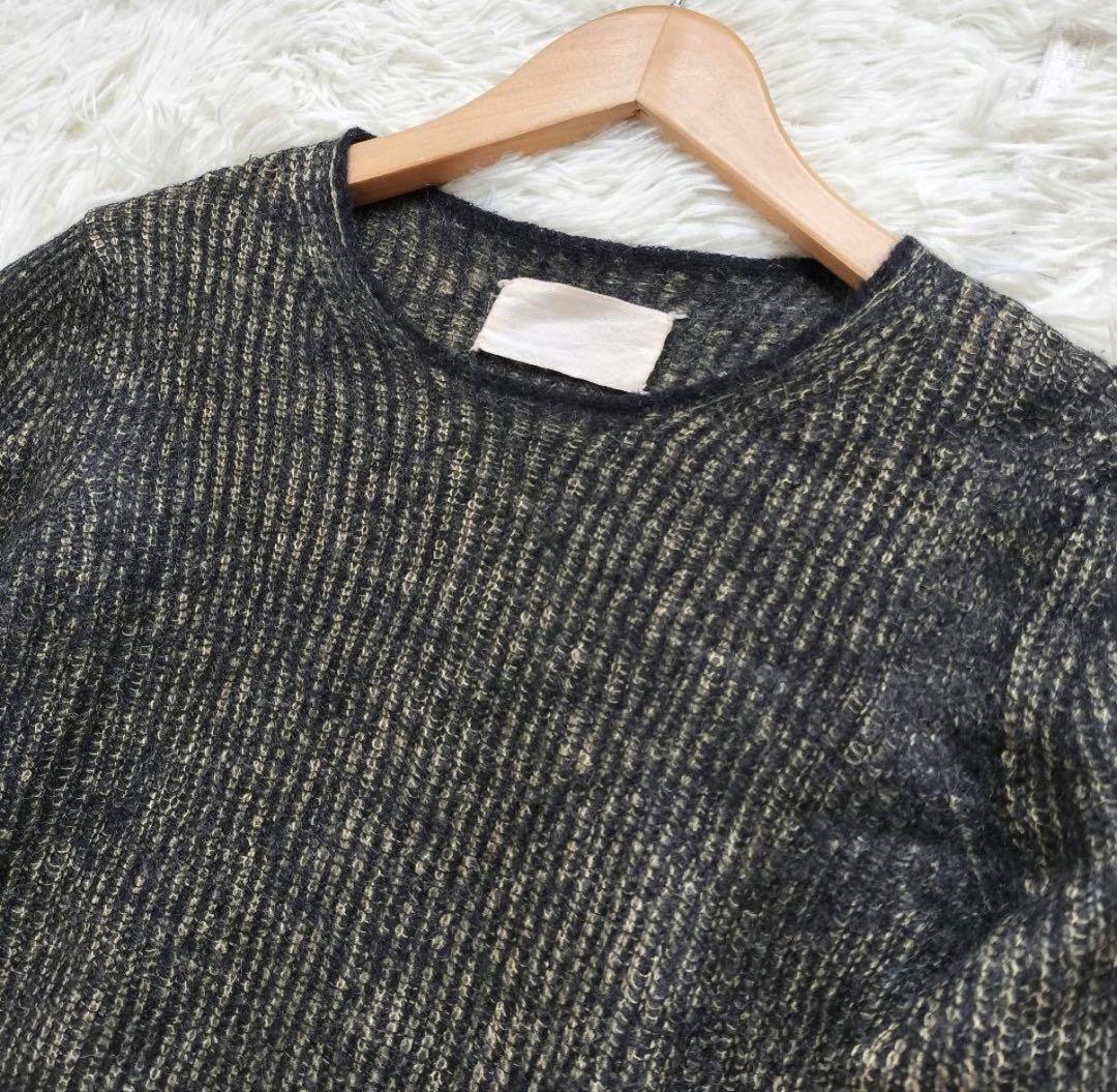 【希少】メゾンマルタンマルジェラ モヘアニット 柄 4つタグ アーカイブ y2k