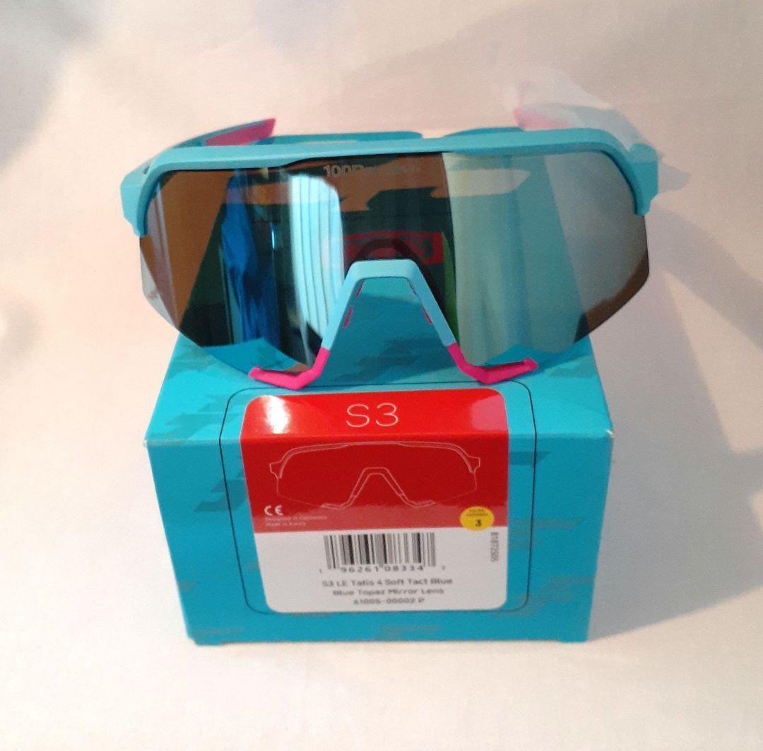 り 100% S3 タティス 2025 ワンハンドレッド サングラス