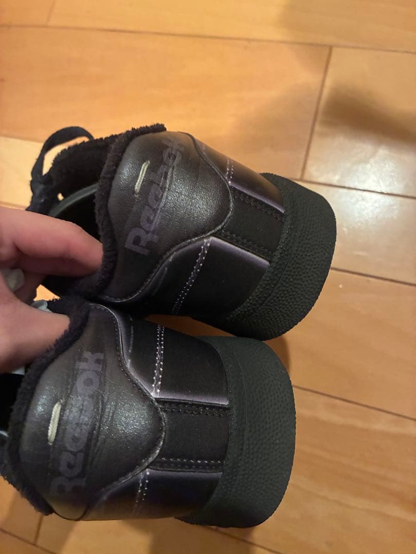 あ*ん様 メゾンマルジェラ リーボック club C レザースニーカー 騙し絵