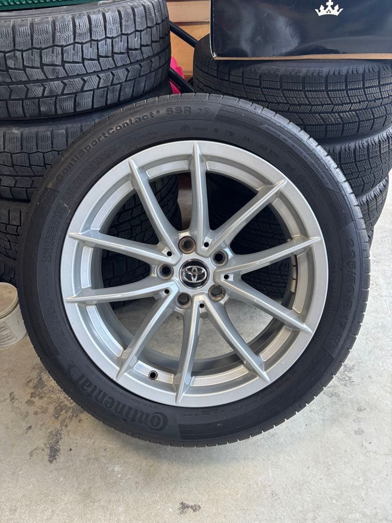 トヨタ 90 スープラ SZ 純正 タイヤ ホイール 4本セット