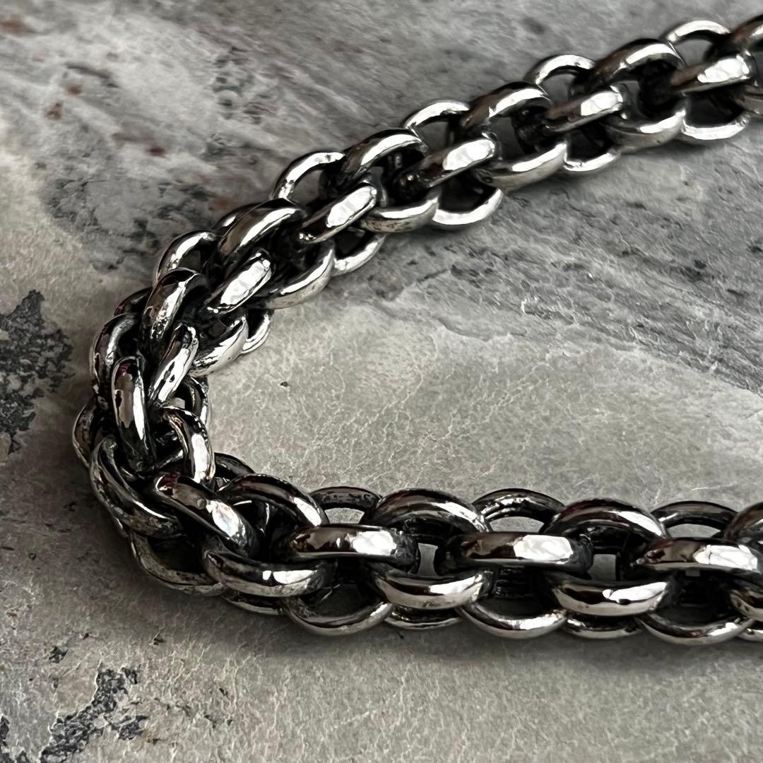 ヴィンテージ VINTAGE フォージ チェーン バックル ブレスレット