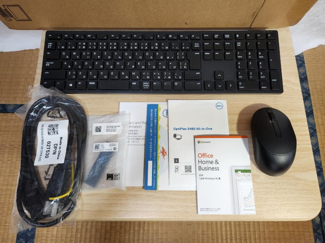 Windowsデスクトップ OptiPlex 5480AIO Windows11Pro Office2019