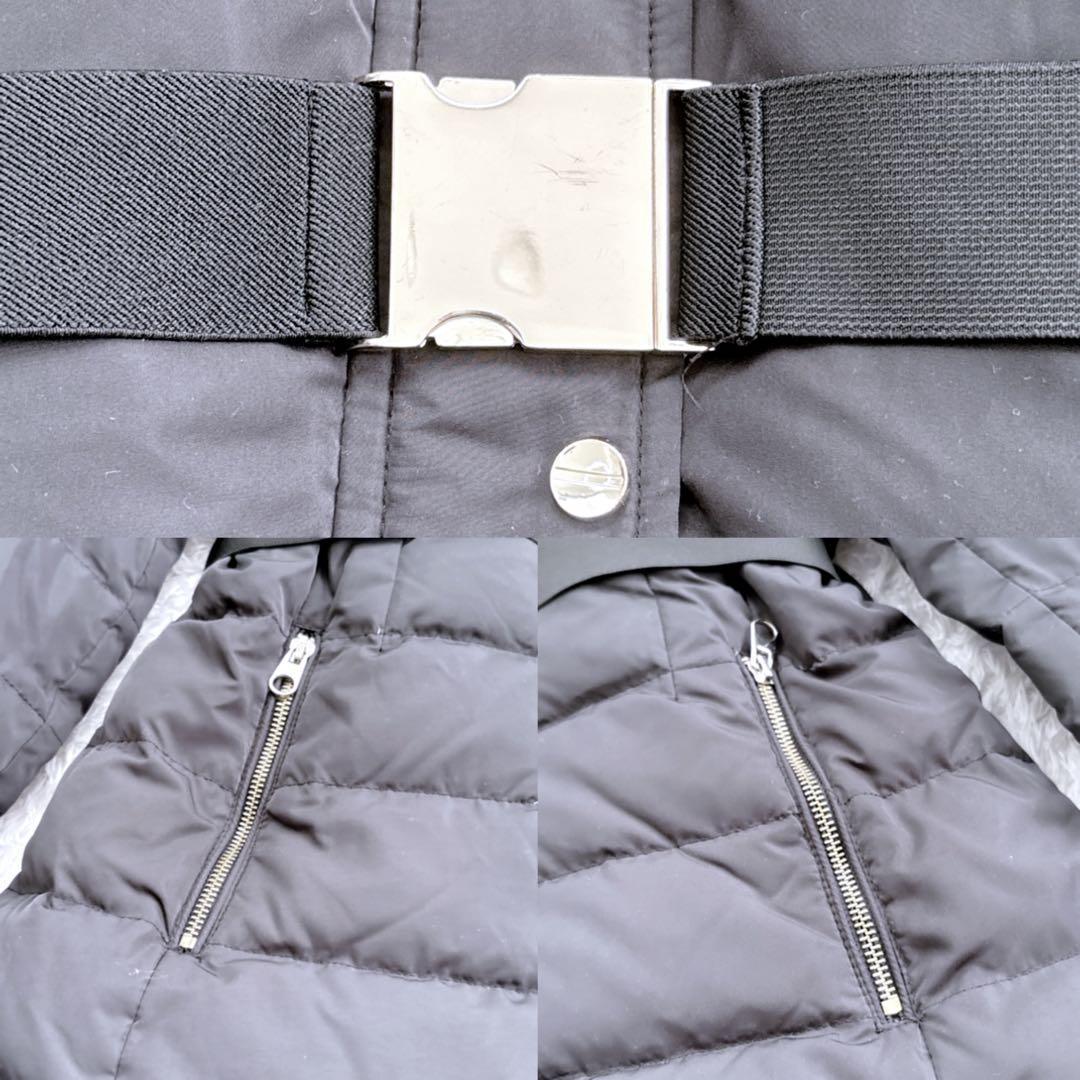 ⭐️売り切りセール中⭐️ ザラ ダウン ロングコート ボア ベルト ファー L