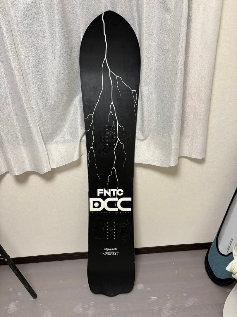 FNTC DCC スノーボード 22-23モデル 157cm ベースワックス済