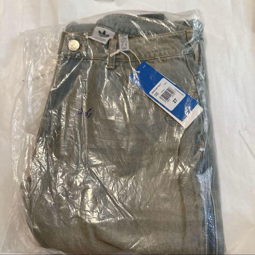 新品未使用☆adidas アディダス デニムジップパンツ 27 ジーンズ