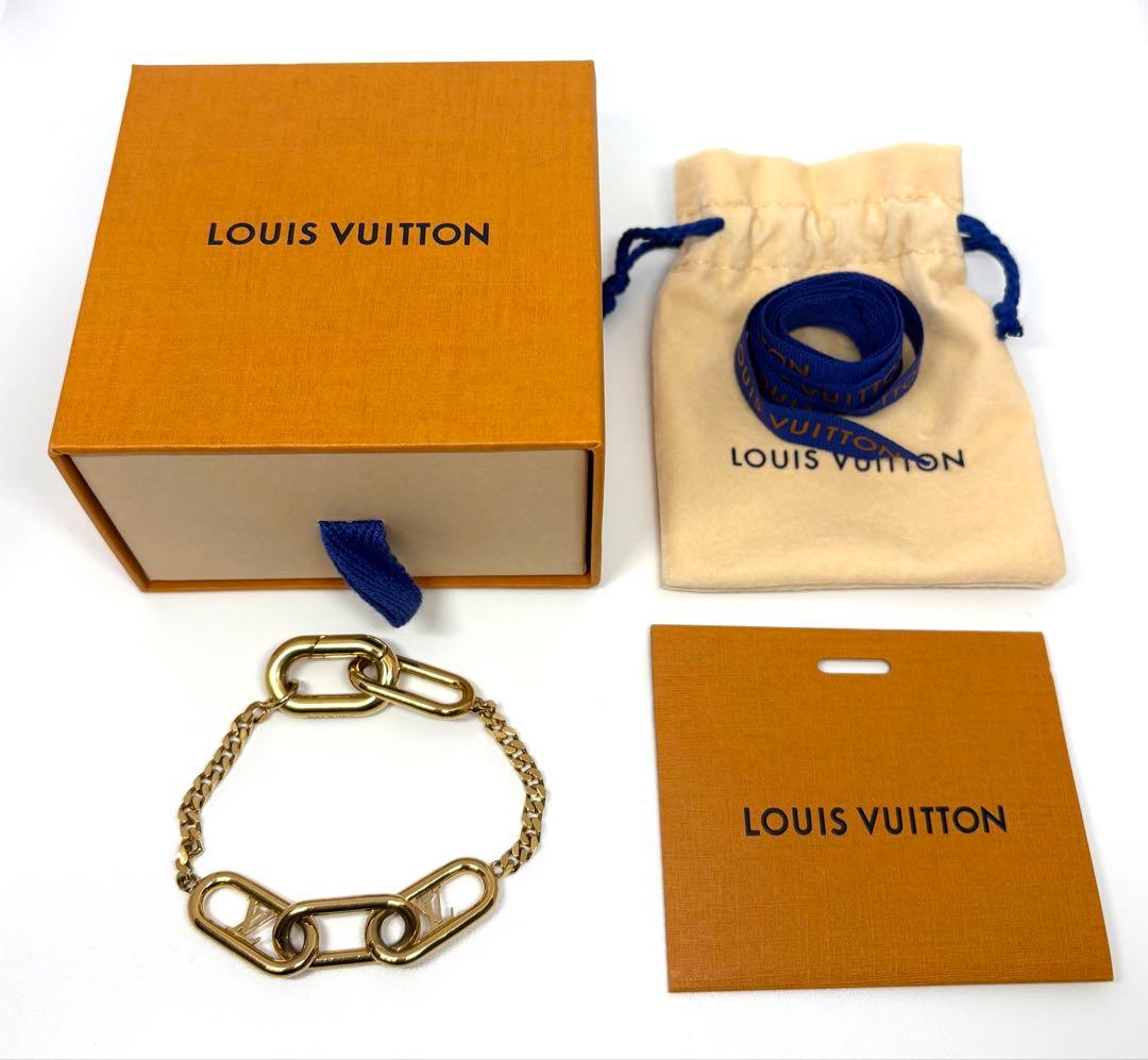 LOUIS VUITTON ブラスレ•ソフトシグネチャーチェーン ブレスレット