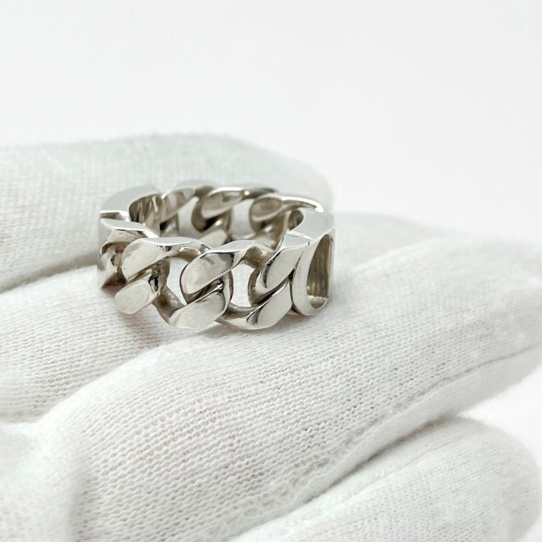 ディオール dior 925 CD ロゴ リング 指輪 シルバー D24