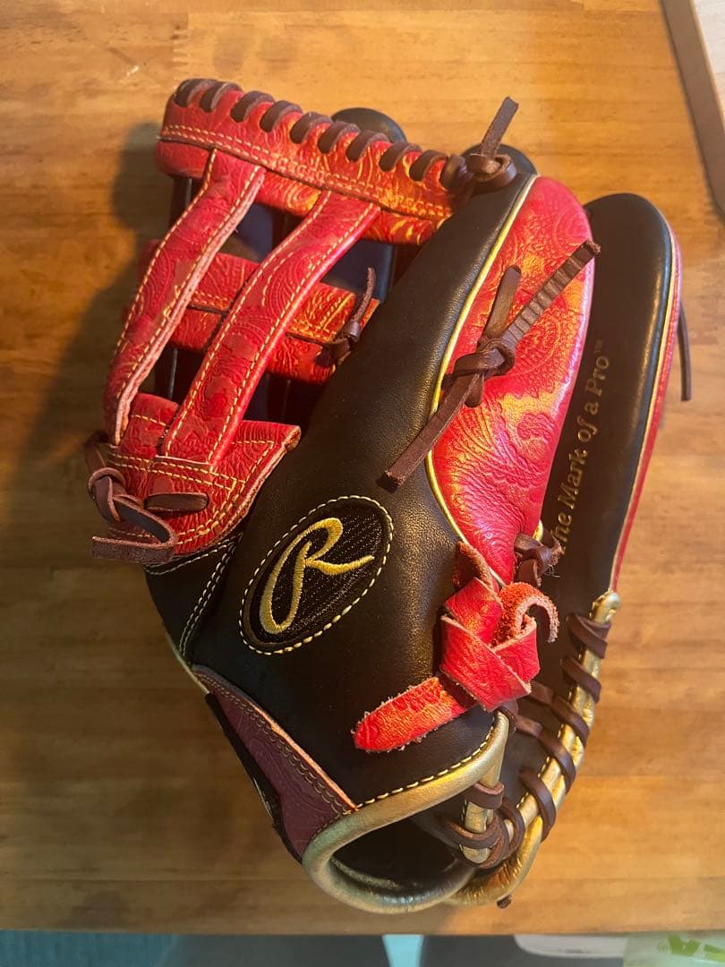 Rawlings Wing Tip グローブ 赤/黒