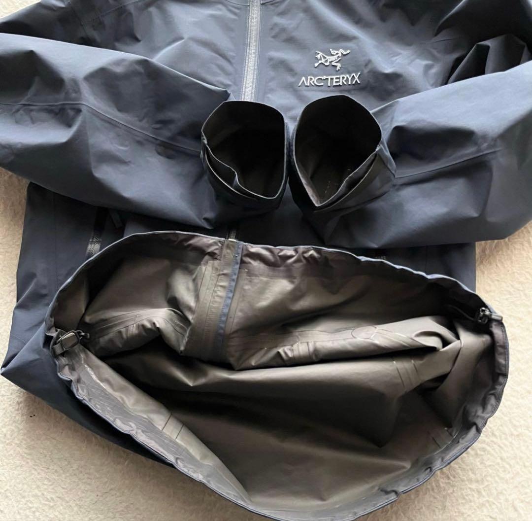 【美品】アークテリクス ゼータ SL ジャケット ゴアテックス ネイビー レア