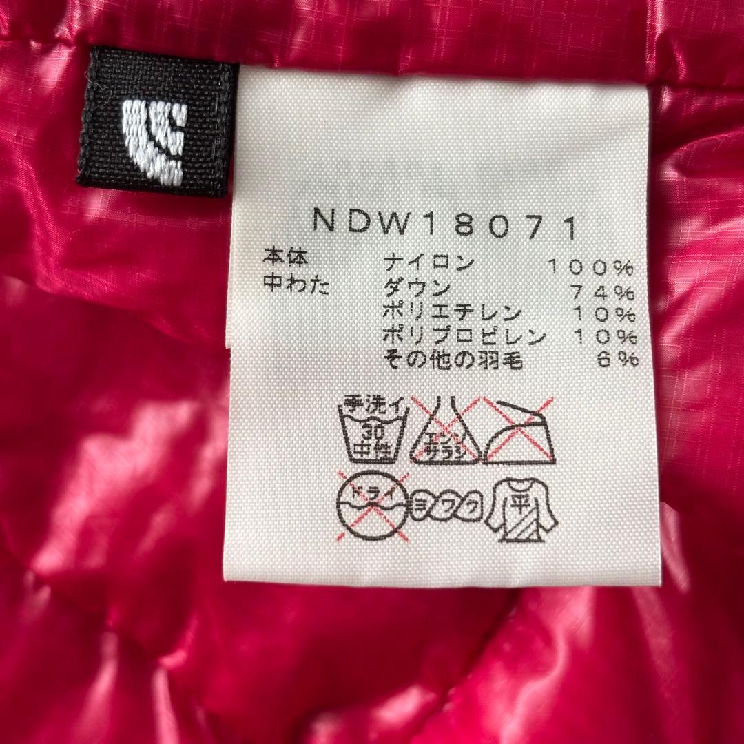 02476 ノースフェイス　ダウンジャケット ライトヒートフーディ レディース