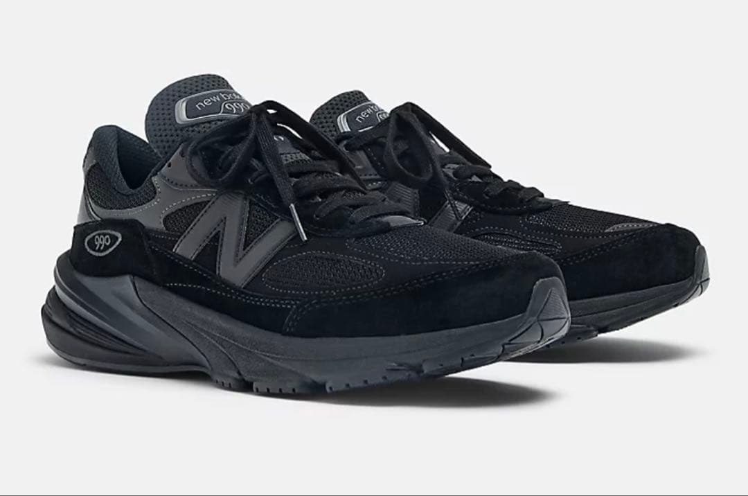 【値下げ 新品】New Balance 990V6 トリプルブラック 27cm