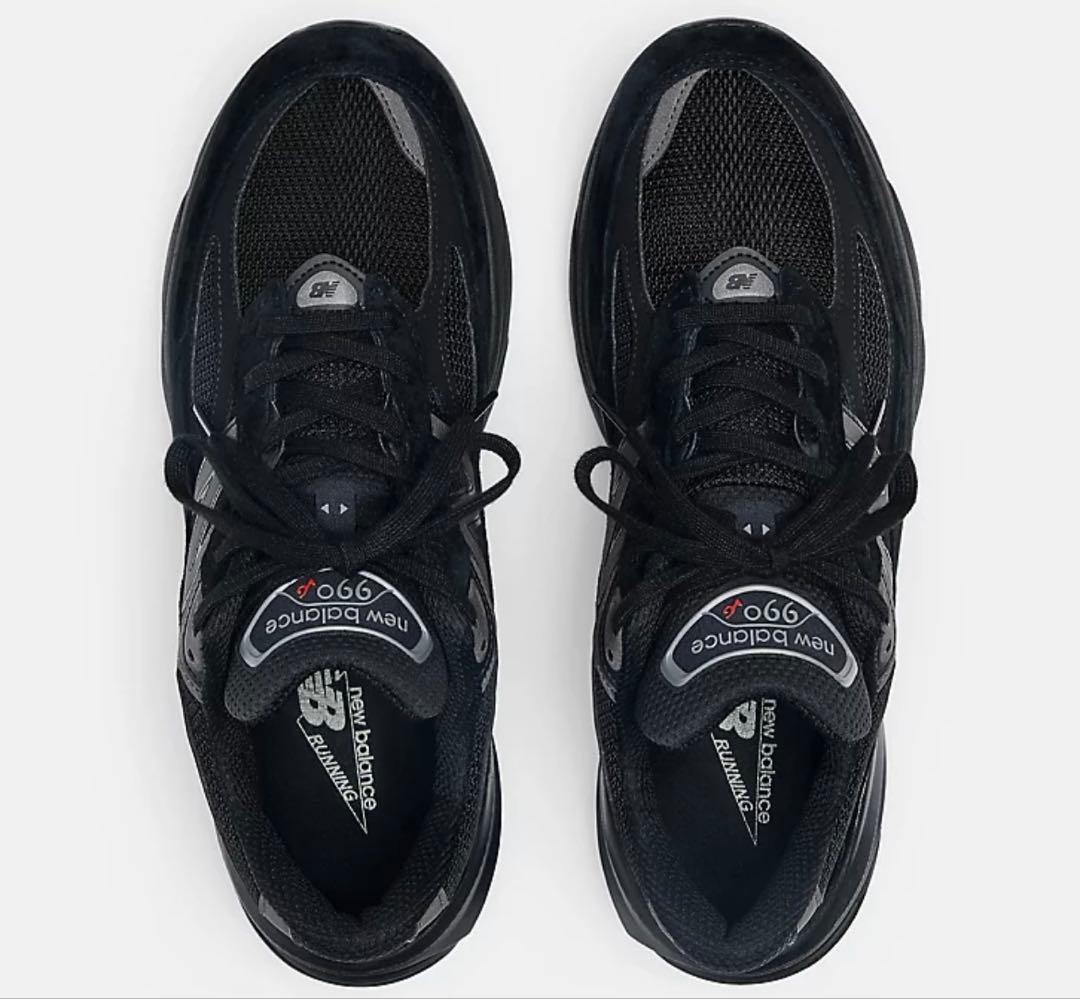 【値下げ 新品】New Balance 990V6 トリプルブラック 27cm