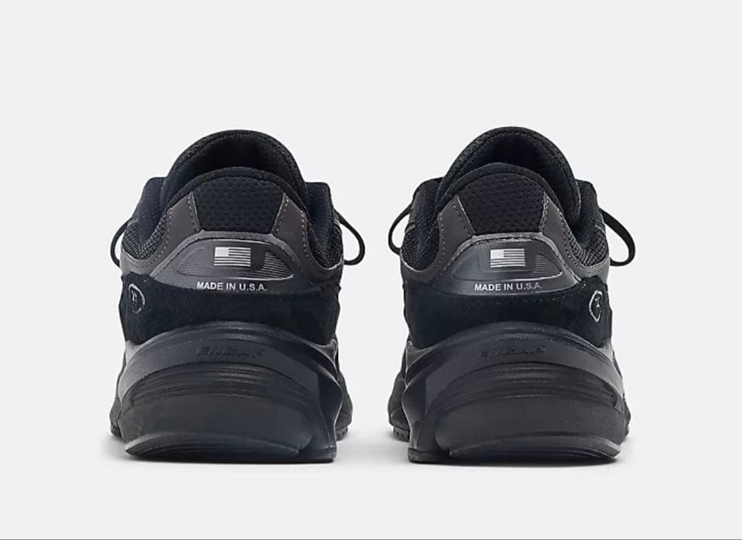 【値下げ 新品】New Balance 990V6 トリプルブラック 27cm