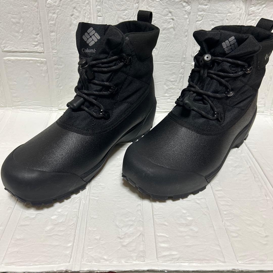 Columbia 人気の防水ブーツ ブラック　美品　綺麗です