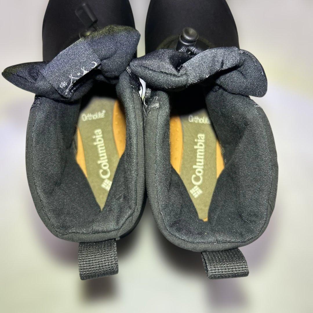 Columbia 人気の防水ブーツ ブラック　美品　綺麗です