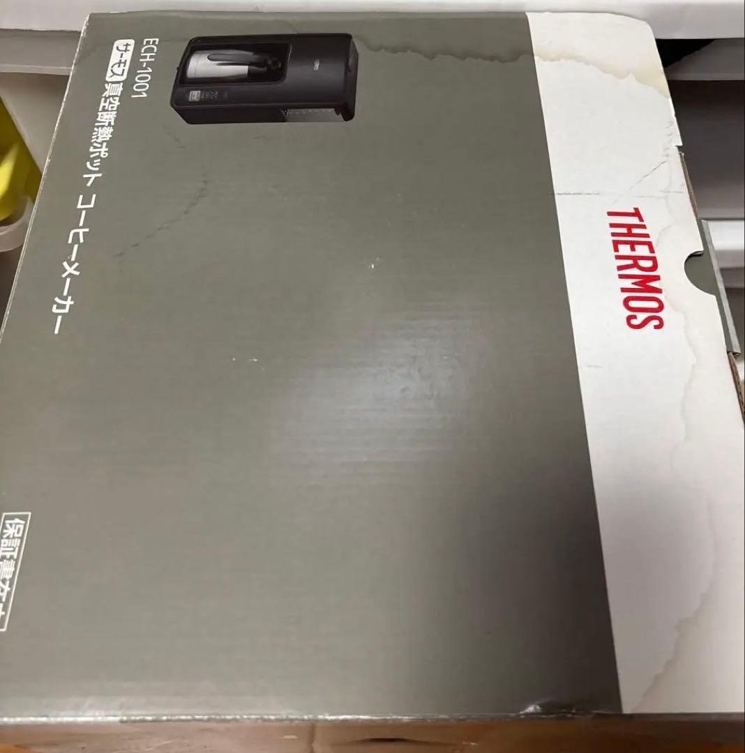 新品未使用品 THERMOS コーヒーメーカー ブラック ECH-1001