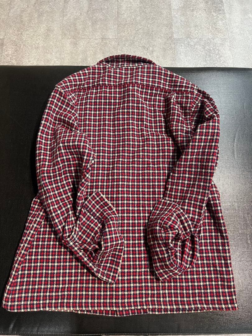 atlast atlast&co アットラスト　ウールネルシャツ　ネルシャツ