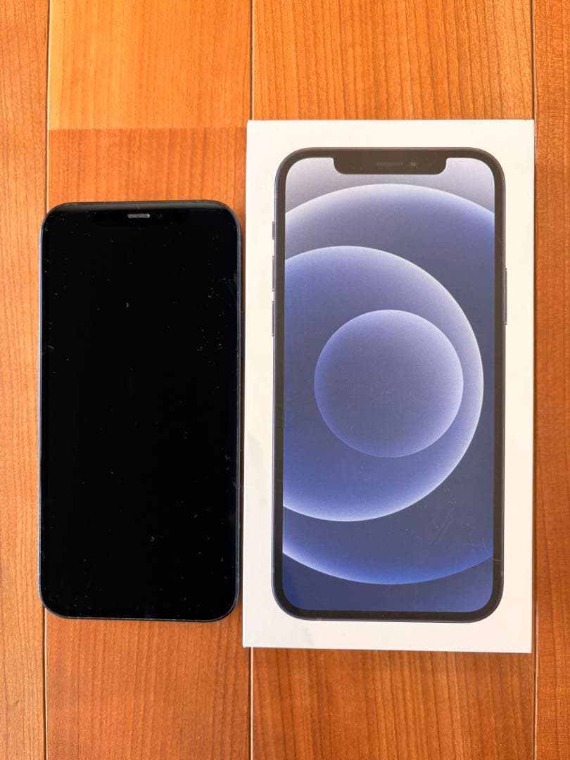 Apple iPhone 12 ブラック256GB 本体 箱付き
