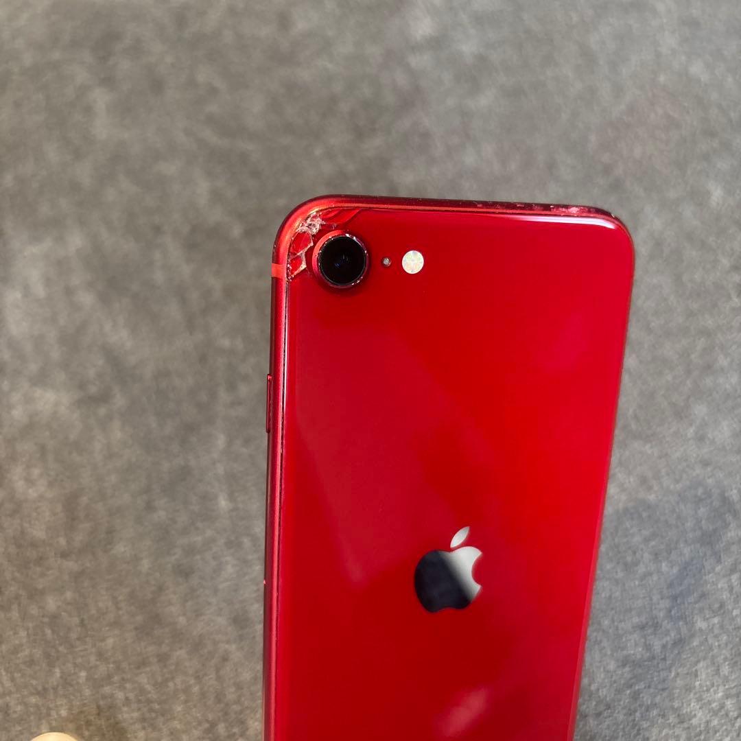 ガ*ト様 Apple iPhone SE3(赤) 画面ひびあり ジャンク品