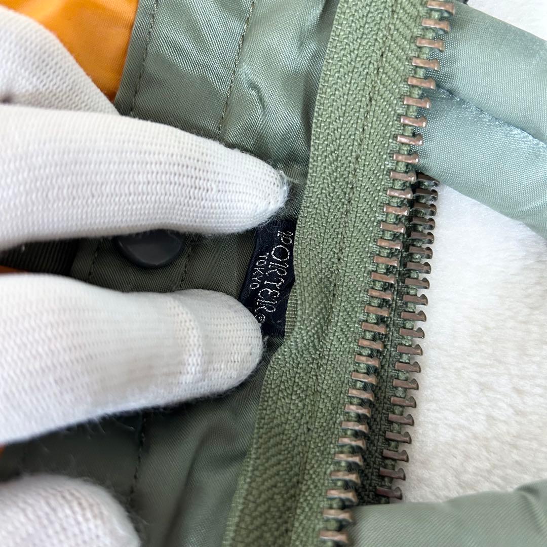 ✨レア色✨ポーター タンカー セージグリーン ヘルメットバッグ ハンドバッグ