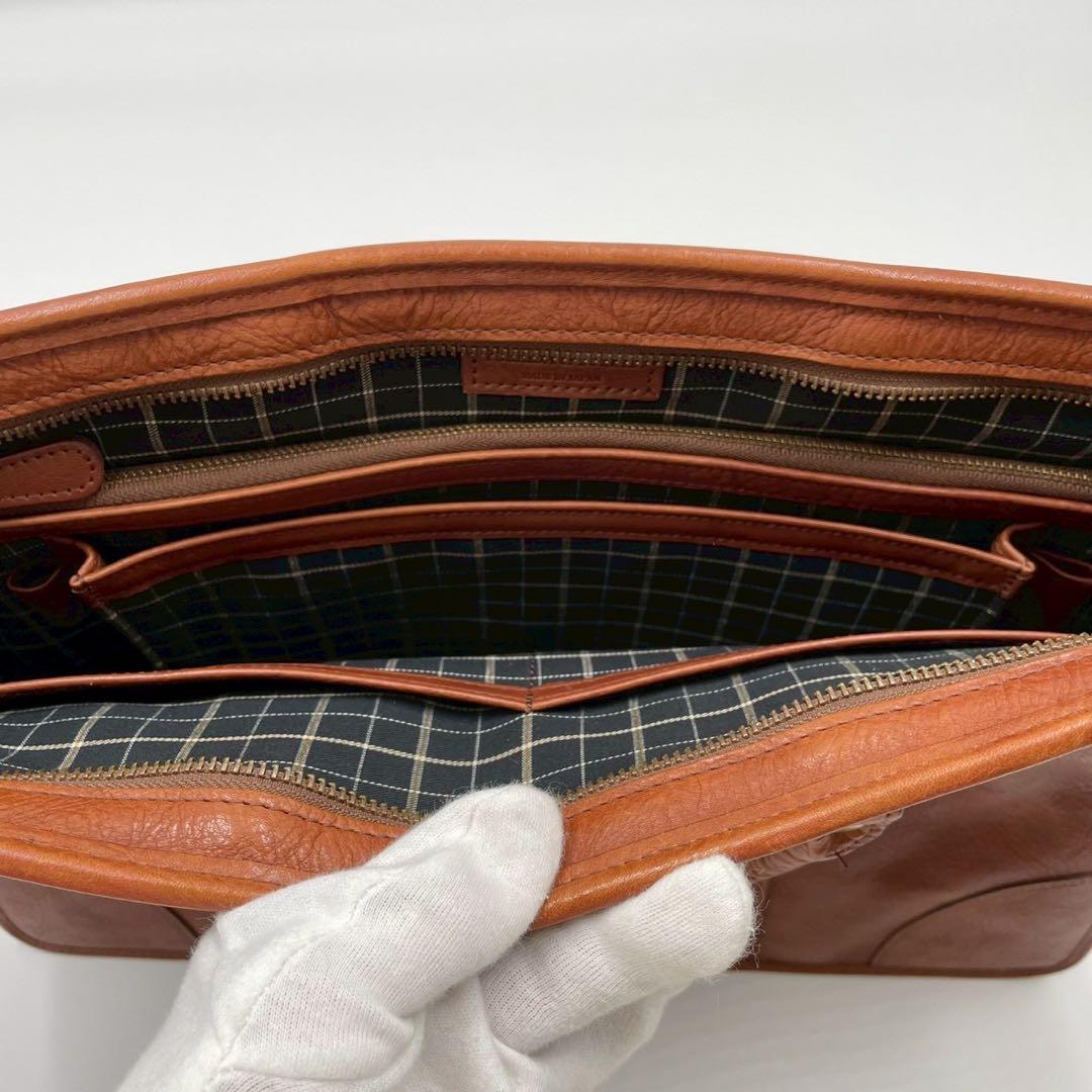 PORTER Heritage 2way ブリーフケース ブラウン オールレザー