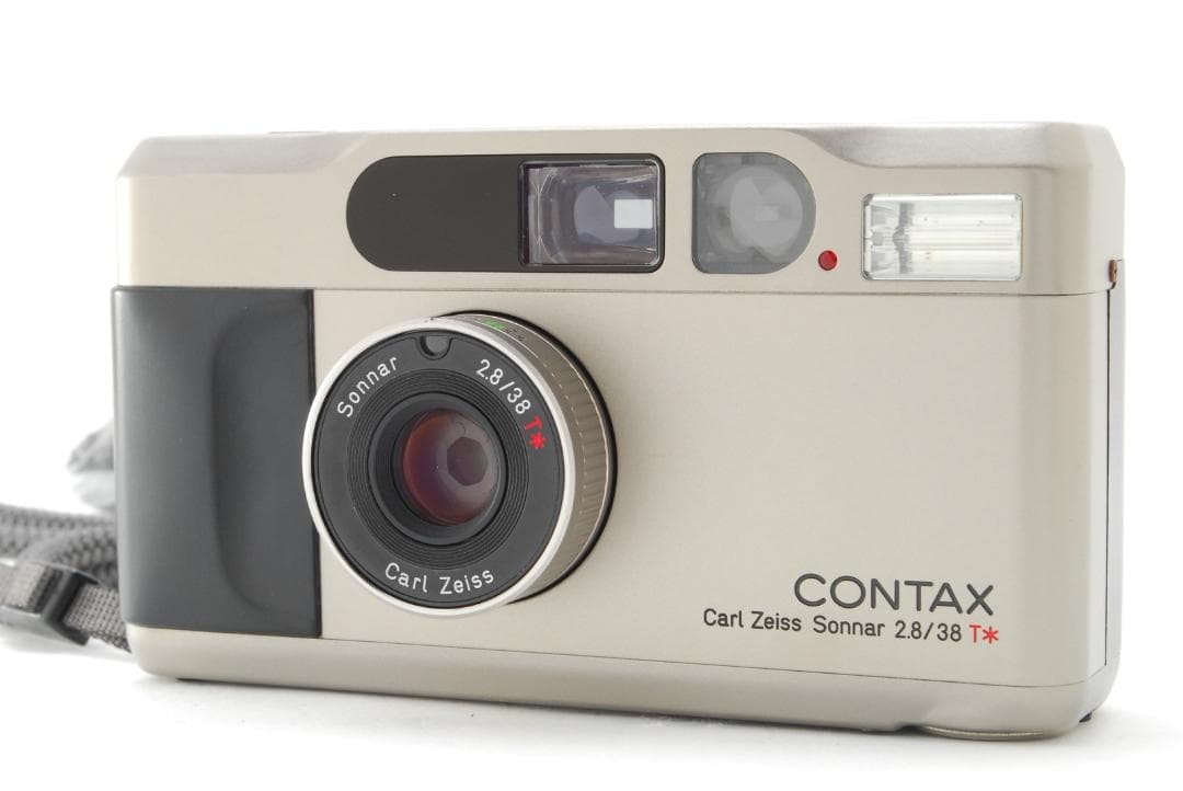 【美品 箱＆ケース付き】コンタックス Contax T2 シルバー
