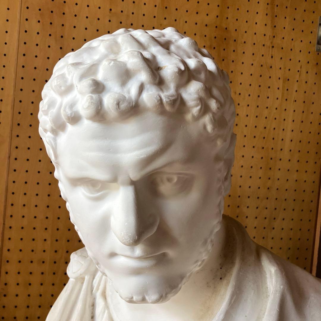 石膏像　カラカラ帝　胸像