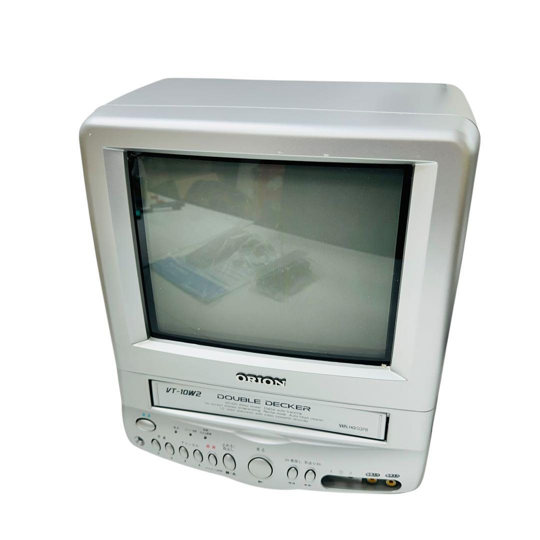 ORION 10インチ テレビ　ビデオ　VT-10W2