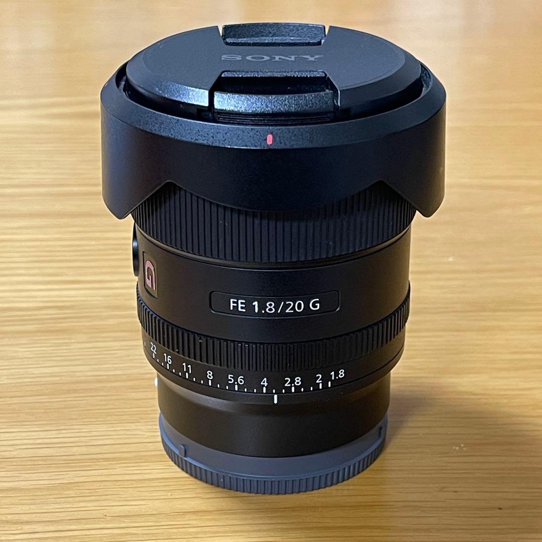 【美品】 SONY FE 20mm F1.8 G レンズ　sel20f18g