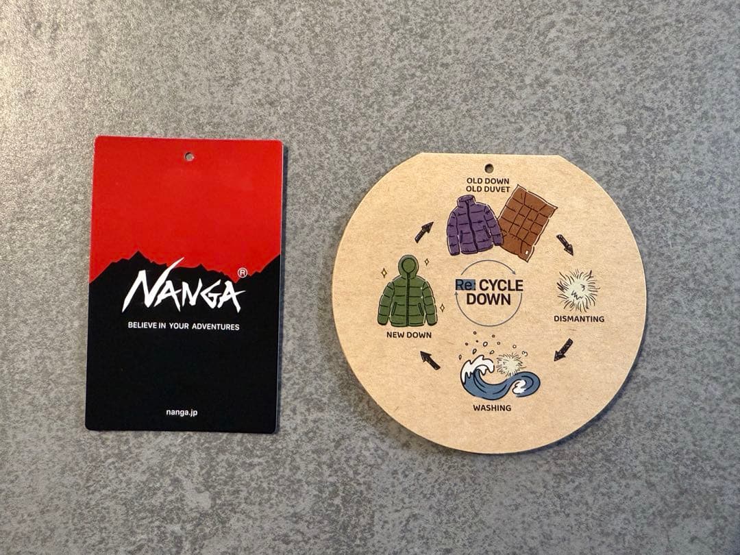 NANGA ナンガ ダウンポンチョマフラー ブラック