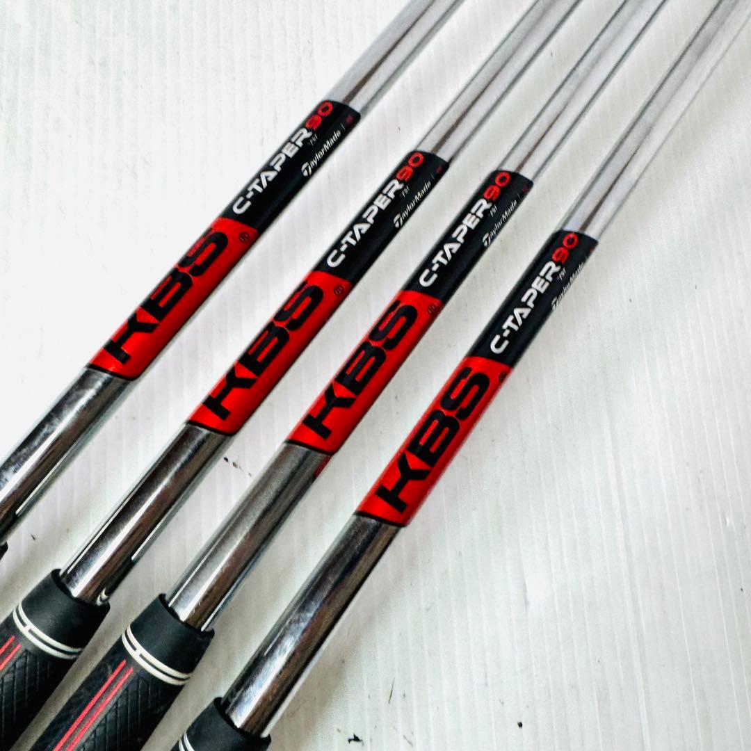 【美品】テイラーメイド　アイアン　セットRSi1 FLEX S 右 4本