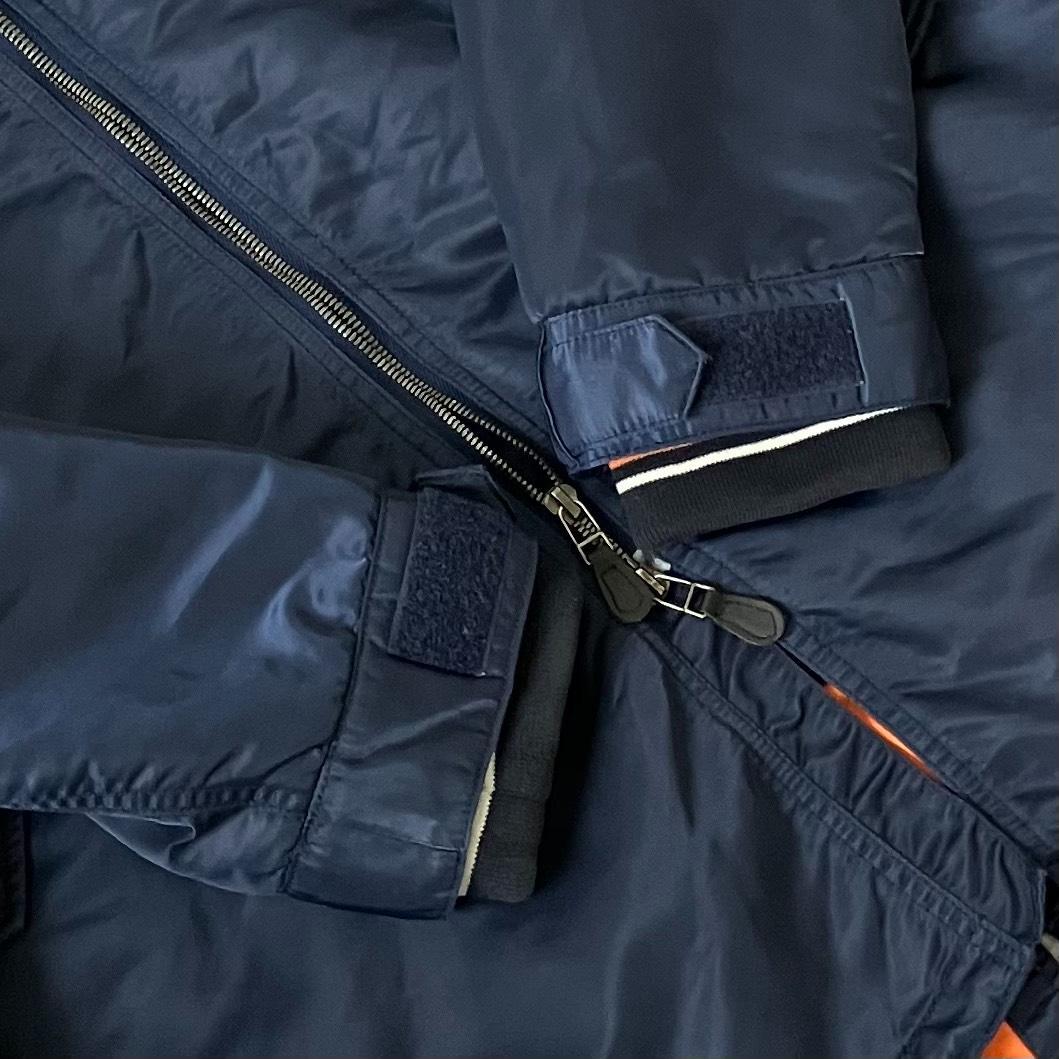 【美品】フレッドペリー モッズコート ファー取り外し可能 2WAY ネイビー M