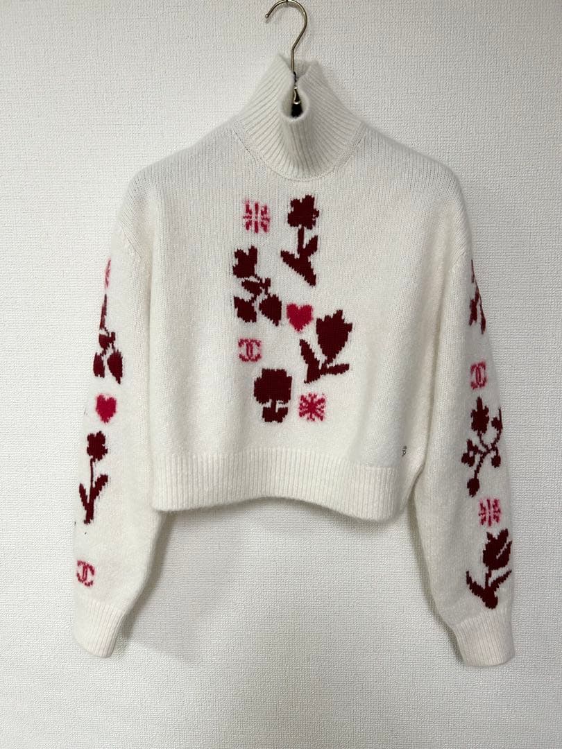 CHANEL シャネル　ニット　24N 　ココネージュ　トップス　カシミア　38