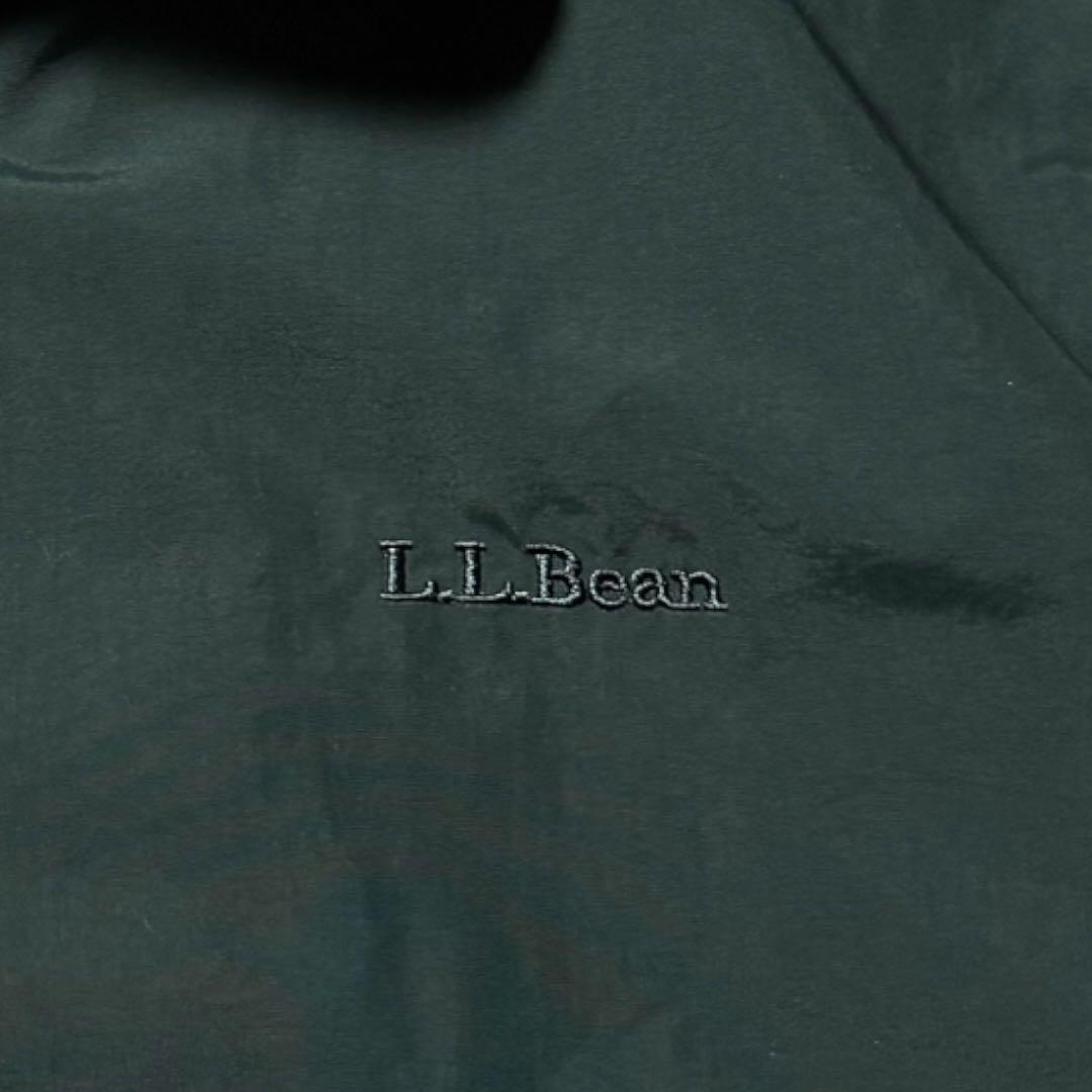 2429 古着00sエルエルビーンウォームアップジャケット刺繍ロゴ短丈ゴープコア