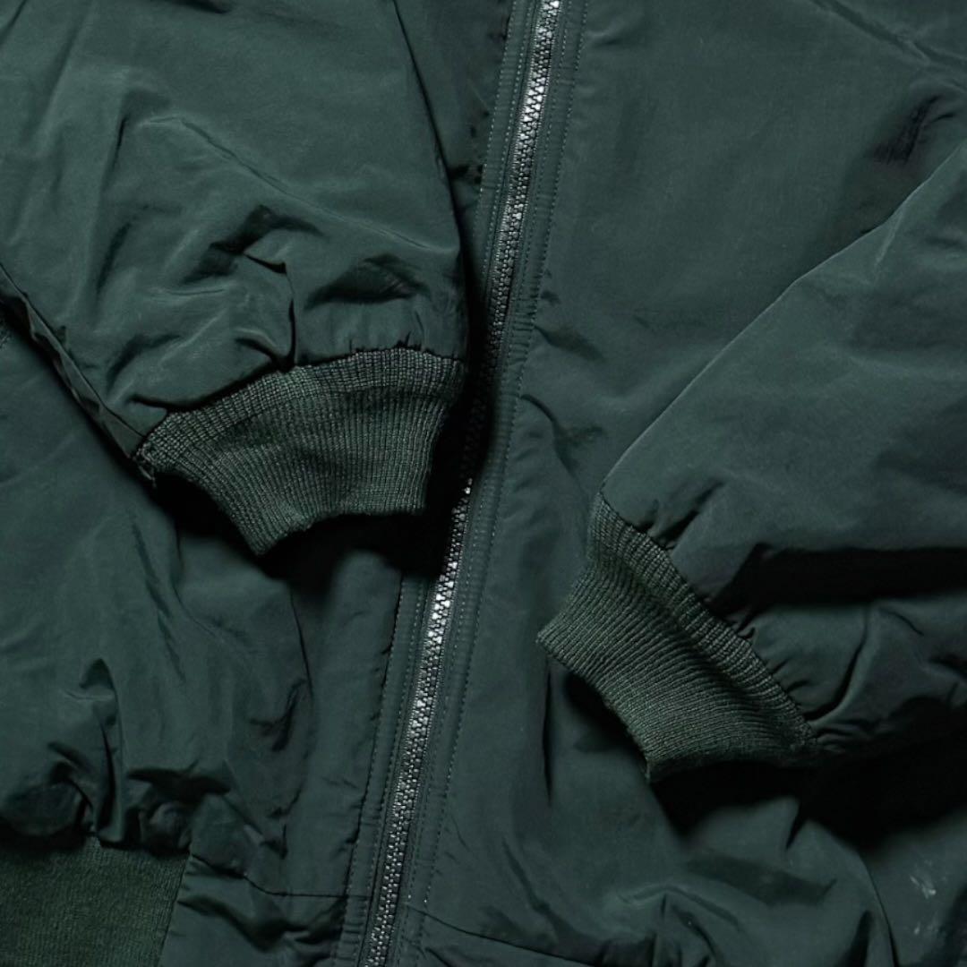 2429 古着00sエルエルビーンウォームアップジャケット刺繍ロゴ短丈ゴープコア