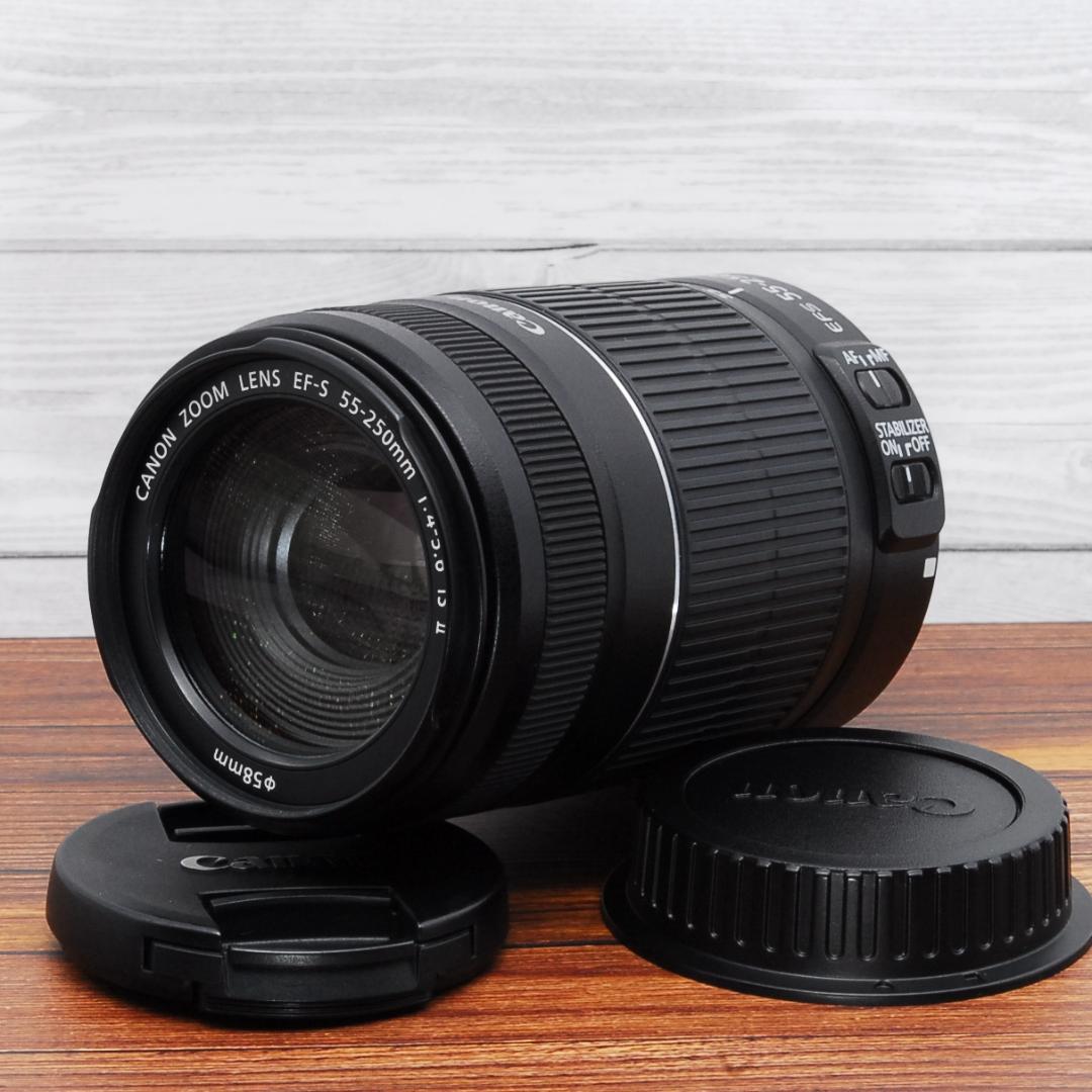 極美品 完動品 Canon EF-S 55-250mm F4-5.6 IS II